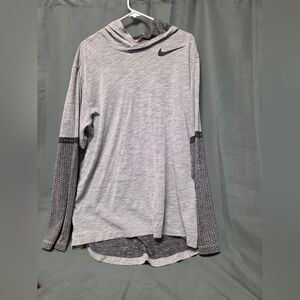 Nike Gray Long Sleeve Hoodie